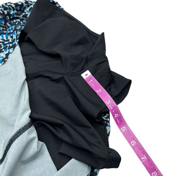 Athleta Infinity Printed Dress Skort Romper One Piece Racerback Size Medium - Picture 8 of 9